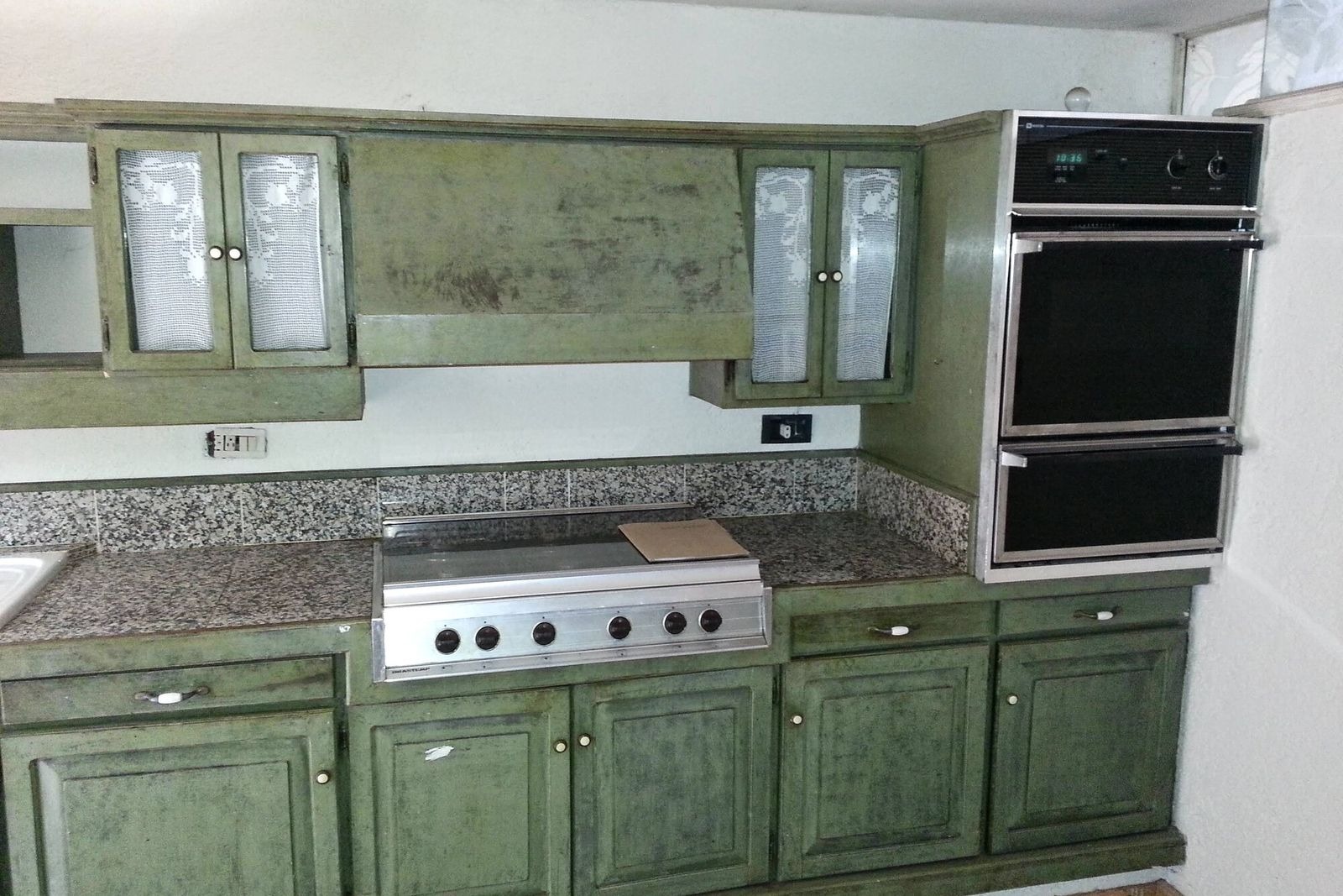 Cocina de Casa Agua Escondida antes de la remodelación